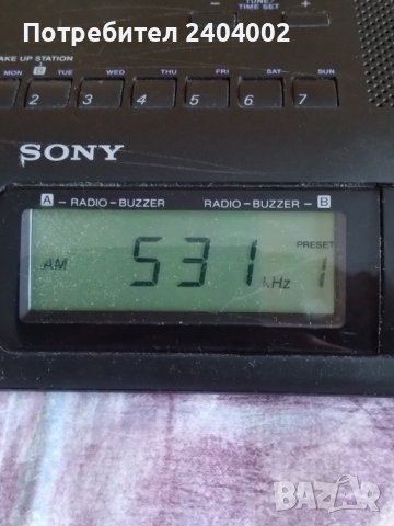 Радио часовник SONY ICF-C303, снимка 8 - Друга електроника - 39079956