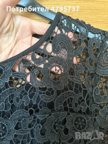 Дантелена рокля, снимка 4 - Рокли - 54193925