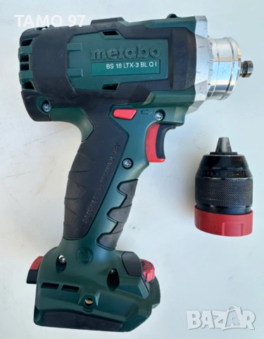 METABO BS 18 LTX-3 BL Q I - Мощен безчетков импулсен винтоверт 18V 130Nm, снимка 2 - Винтоверти - 53189686