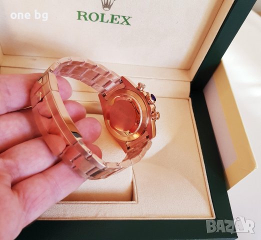 Rolex Daytona GOLD ROSE RAINBOW , снимка 5 - Мъжки - 40501582