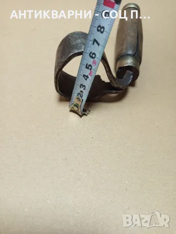 Стар Ръчно Кован Инструмент За Дълбане., снимка 11 - Антикварни и старинни предмети - 50212285