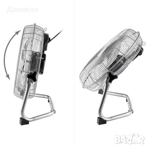 Вентилатор подов Muhler, 60W, индустриален, метален, снимка 3 - Вентилатори - 50726124