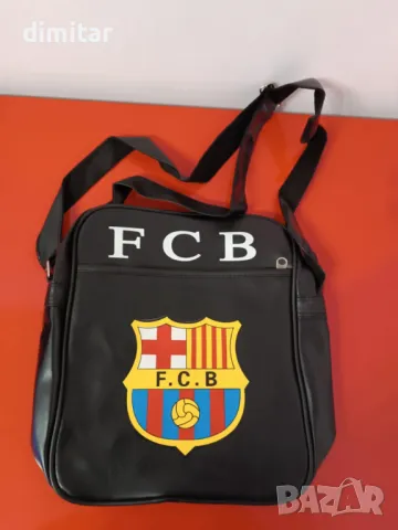 Кожена чанта на Барселона 