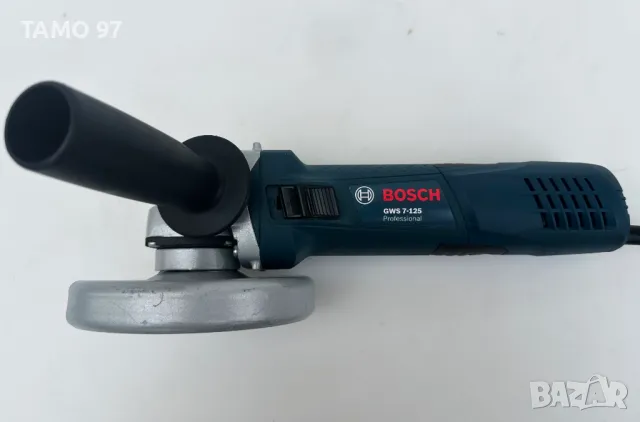 BOSCH GWS 7-125 - Ъглошлайф 720W 125mm като нов!, снимка 2 - Други инструменти - 49590059