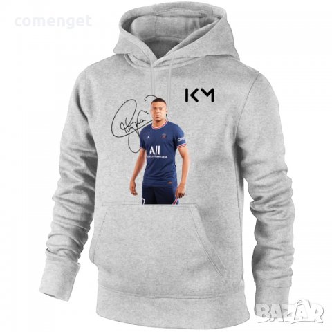 ФЕН суичъри с подписа на MBAPPE / PSG ПСЖ, тип hoodie - 3 ЦВЯТА!, снимка 3 - Суичъри - 39093828