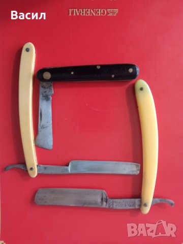 Два броя солингени и сгъваемо ножче ножче антикварни , снимка 2 - Други - 37171786
