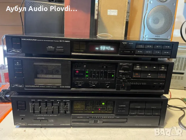 Metz AME-4990 Metz CRX 4992 Metz SYT-4991 Сет Немски танк , снимка 5 - Ресийвъри, усилватели, смесителни пултове - 47945702