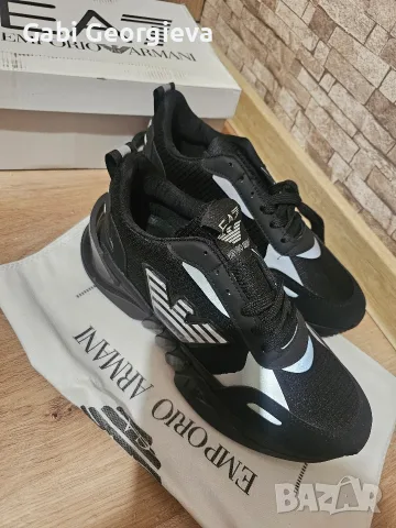 Мъжки маратонки Emporio Armani 43 номер, снимка 2 - Спортни обувки - 55503631