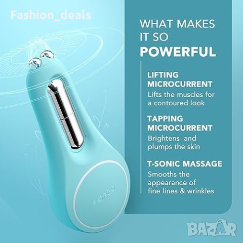 Ново FOREO Bear 2 Eyes & Lips: Микротоково Лифтинг Устройство за лице кожа жени, снимка 4 - Други - 42742076