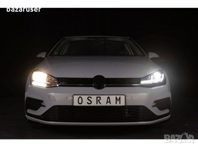 Комплект LED фарове Osram LEDriving Black Edition за VW Golf 7.5 2017-2020 с черна основа,, снимка 2 - Аксесоари и консумативи - 32114616