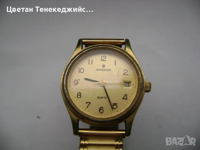 Продавам 4 кварцови и 1 механичен часовник Junghans,Lorus,Seiko,Stempo,Zaria, снимка 4 - Мъжки - 48667303