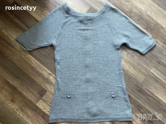 сива жилетка, снимка 5 - Жилетки - 24117442