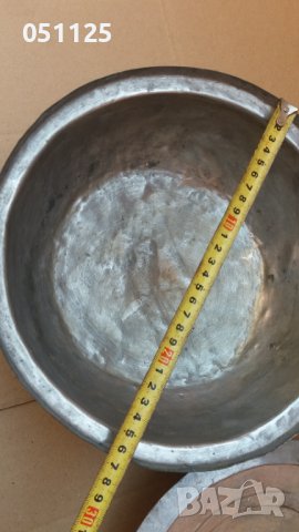 кована възрожденска калайдисана бакърена тенджера , снимка 7 - Антикварни и старинни предмети - 40788175