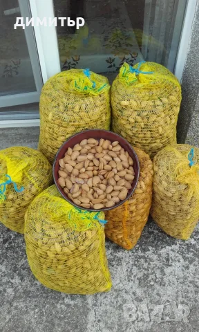 продавам 50кг.бадеми с черупка -5е/кг.-2026г.