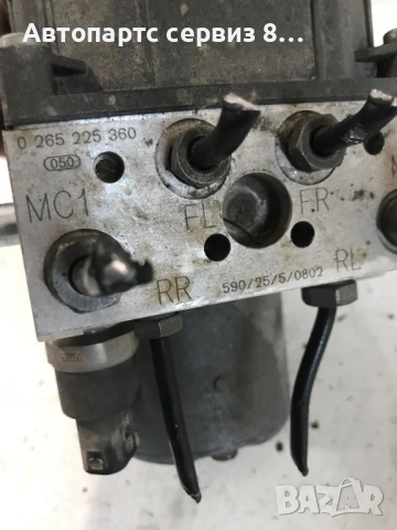 За Alfa Romeo 147 2007 ABS помпа оригинална 0265225360, 0265950182, 51758544, снимка 2 - Части - 53020370
