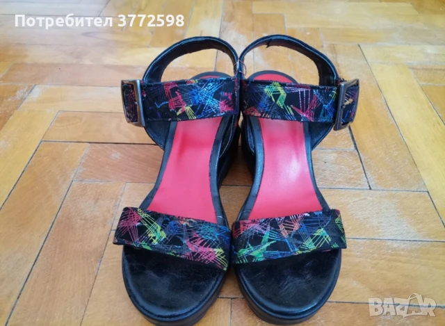 Дамски кожени сандали Gabina N 36 , снимка 4 - Сандали - 51179231