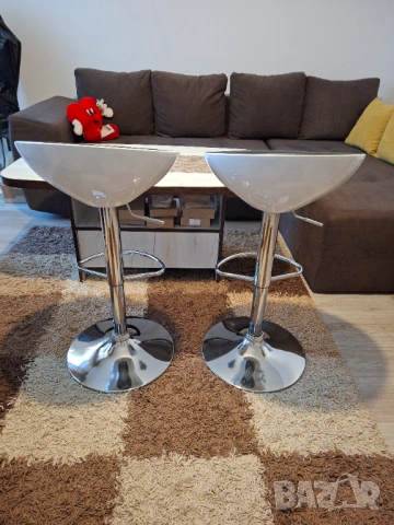 Два бар стола , снимка 3 - Столове - 54111952