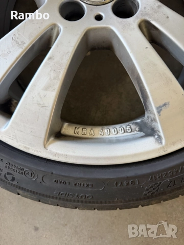 Алуминиеви джанти Mercedes 225/45 ZR17 Michelin
5x112
, снимка 9 - Гуми и джанти - 55952483