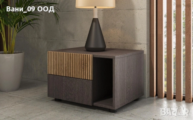 Нощно шкафче с 2 чекмеджета