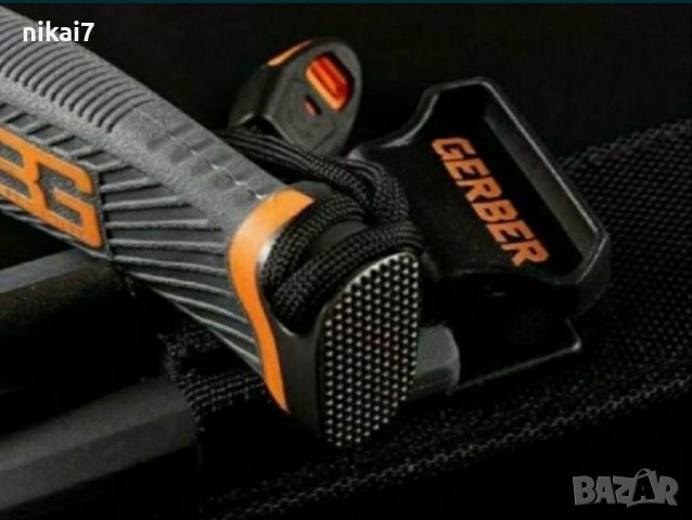 ловен нож тактически GERBER за оцеляване комбинирано острие мега здрав, снимка 6 - Ножове - 37667323