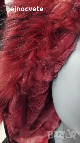 Дамско яке естествена кожа , снимка 3 - Якета - 49339817