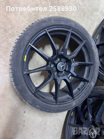 Черни джани 20 цола за мерцедес ATS, снимка 3 - Гуми и джанти - 54257172