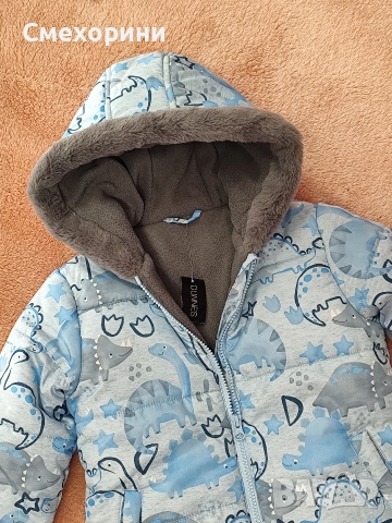 Нов зимен детски космонавт от Англия на Dunnes, за момченце 4-5 години и ръст 110см, снимка 3 - Детски якета и елеци - 52821085