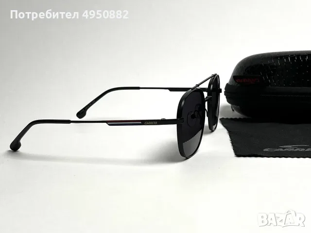 Слънчеви очила Carrera Gold Limited Edition нови, унисекс, черни и златни, снимка 9 - Слънчеви и диоптрични очила - 56161296