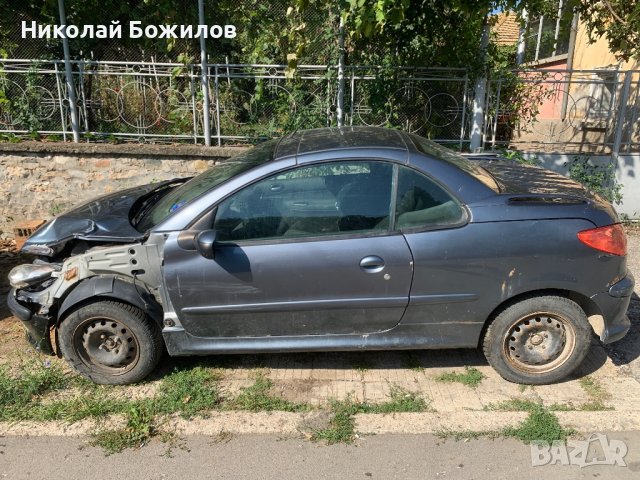  Продавам Peugeot 206 cc НА ЧАСТИ 1.6 /109hp