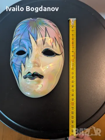 Порцеланова, театрална маска , снимка 4 - Колекции - 49418249