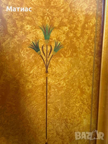 Масивен комплект Бюфет + Витрина + ТВ/Видео Шкаф, снимка 5 - Секции и витрини - 51172807