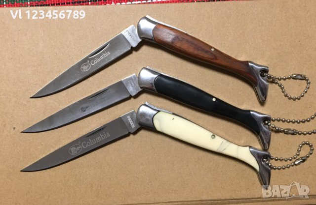 Джобен нож Columbia В3006d - 75х175мм/дамско краче/, снимка 4 - Ножове - 39922481