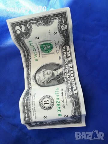 ДВА ЩАТСКИ ДОЛАРА-РЯДКА КОЛЕКЦИОНЕРСКА БАНКНОТА, снимка 5 - Колекции - 29592686