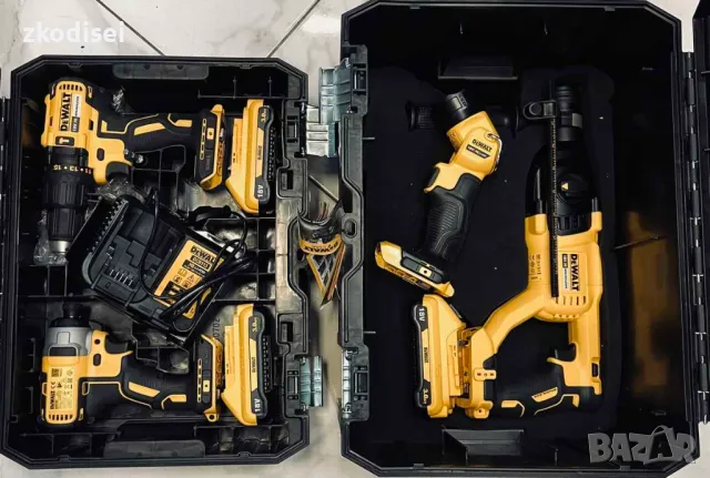 Комплект акумулаторни инструменти Dewalt - DCK440L3T-QW, снимка 1