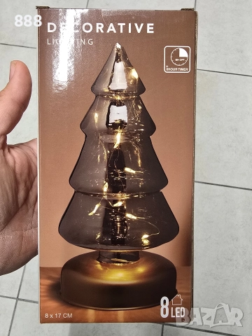 коледна нощна лампа
