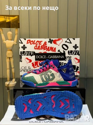 Dolce&Gabbana Дамски Маратонки👟Дамски Спортни Обувки Долче И Габана - Различни Цветове Код E121, снимка 15 - Маратонки - 55798410
