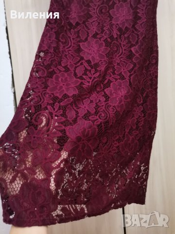 Лятна дантелена красива рокля , снимка 6 - Рокли - 30435287
