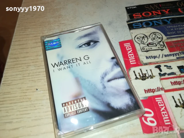 WARREN G-ORIGINAL TAPE 2905250402, снимка 4 - Аудио касети - 50465267
