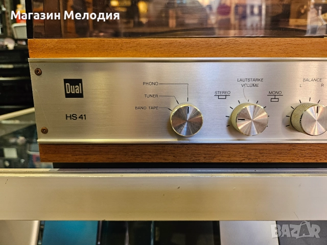 Грамофон DUAL HS 41 Профилактиран, с нова игла. В отлично състояние., снимка 2 - Грамофони - 52692636