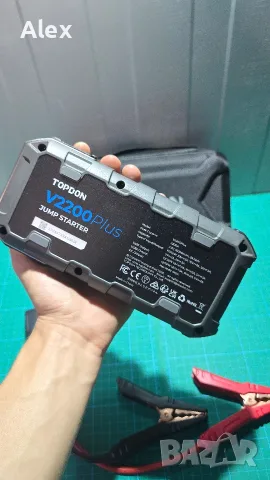 Стартерно устройство/ бустер и тестер Topdon v2200 plus , снимка 4 - Аксесоари и консумативи - 56061331