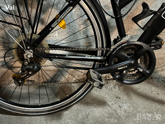 Алуминиев градски велосипед Cyco 28” , снимка 5 - Велосипеди - 44657476