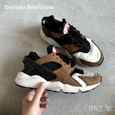 Мъжки маратонки Nike Air Huarache LE в цвят "Bison", снимка 4 - Маратонки - 56121897