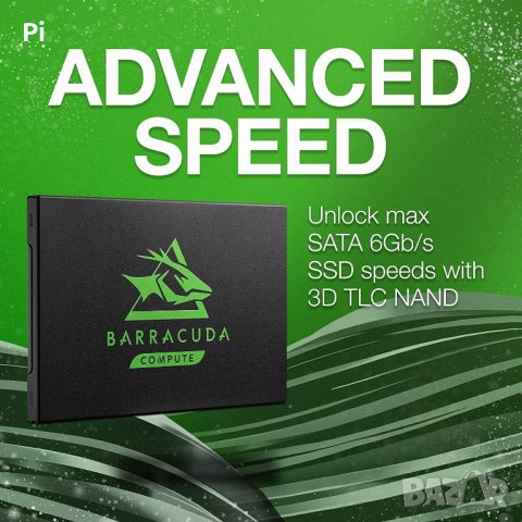 2TB SSD Seagate BarraCuda 2,5 инча, SATA ***ПРОМО ЦЕНА***, снимка 3 - Твърди дискове - 44380943