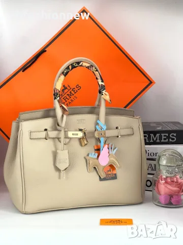 Топ изработка Hermes Birkin кожа 35см, снимка 16 - Чанти - 55959025