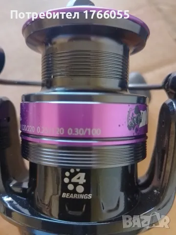 Спининг макара Abu Garcia Gen Ike, снимка 7 - Макари - 47648355