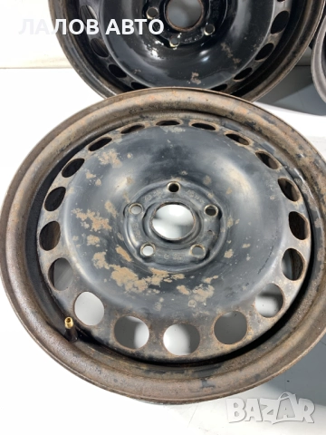Железни джанти 16 цола 5х112 6,5j et42 ц.о. 57.1 , снимка 2 - Гуми и джанти - 52369049