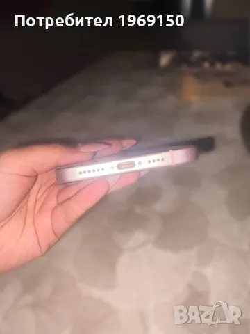 iPhone 15 Plus 128 GB – розов, снимка 3 - Apple iPhone - 56247859