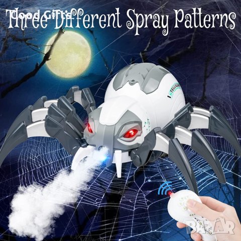 Паяк с дистанционно управление и спрей функция, снимка 4 - Други - 38315599