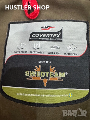 Мъжко ловно яке SWEDTEAM COVERTEX. Размер М, снимка 8 - Якета - 54054148