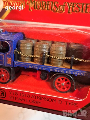 колекционерска английска количка Matchbox М1, снимка 6 - Колекции - 53266480